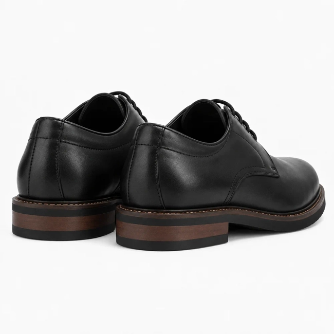 Leather shoes Filippo MP8009/26 BK black