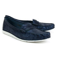 Mokasyny Tamaris 1-24604-20 824 Navy Metallic