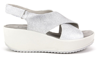 Sandals IMAC 145916 107830 16091/018 Silver/Grey