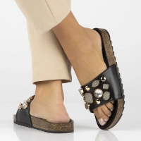 Klapki Filippo DK621/24 BK czarne