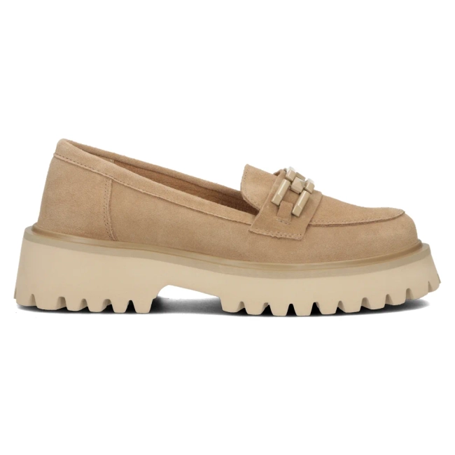 Leather shoes Filippo DP4792/23 BE beige