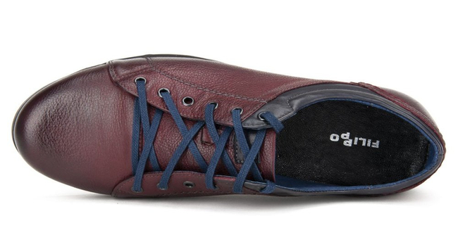 Shoes Filippo 1655 Burgundy