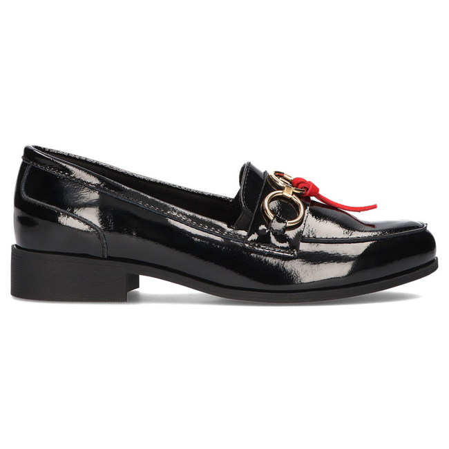 Leather shoes Filippo DP3173/21 BK black
