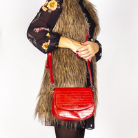 Handbag David Jones 6148-1 Red