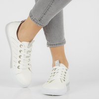 Trampki Filippo DP2288/21 WH GR białe