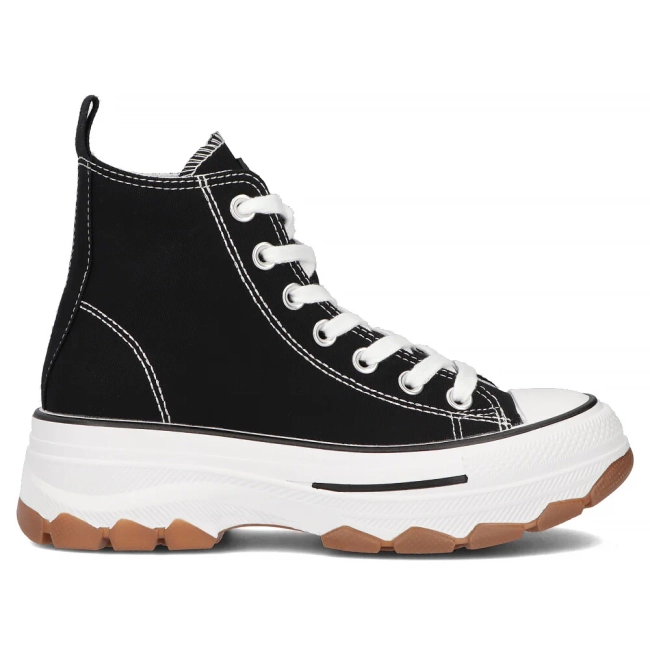 Trampki News 24SP26-6736 czarne