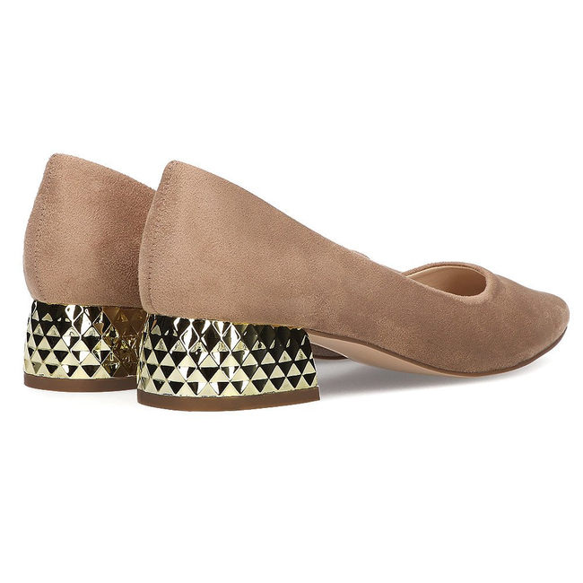 Pumps heeled FILIPPO DP2101/21 BE beige