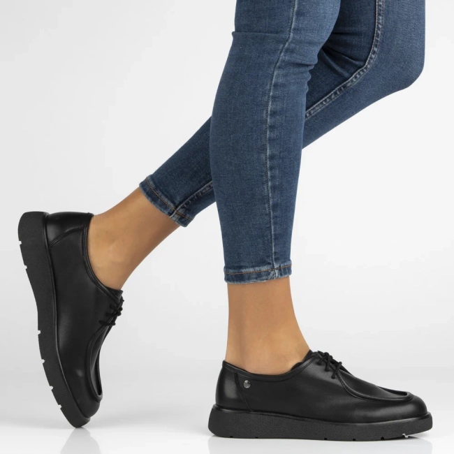 Leather shoes Maciejka K7189-01/00-1 black