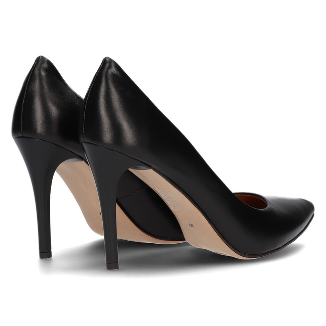Leather pumps Filippo 956 black