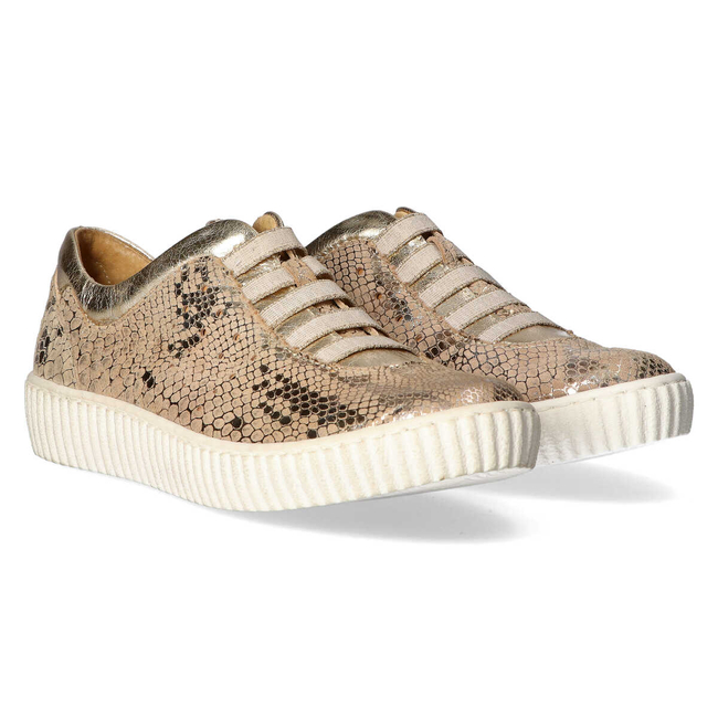 Leather shoes Filippo 482S mosaic beige