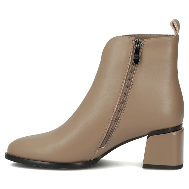 Leather ankle boots Filippo DBT7459/25 BE beige