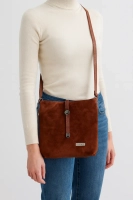 Leather handbag Toscanio  A88 brown