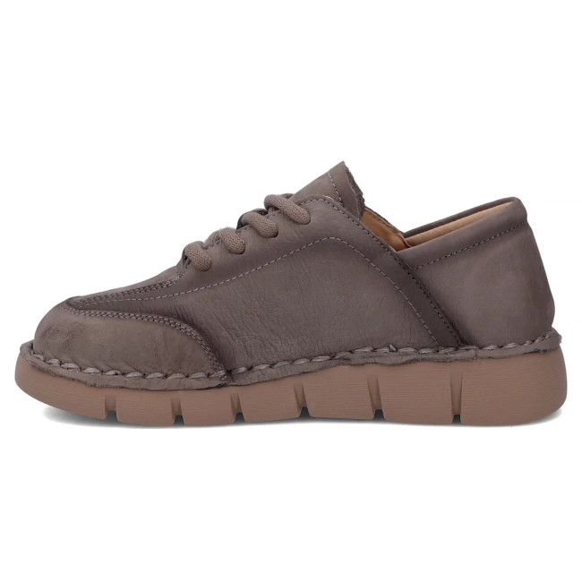 Skórzane półbuty Filippo DP8180/26 TP taupe