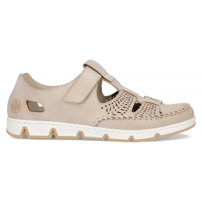 Leather Shoes Filippo 49958-61 beige