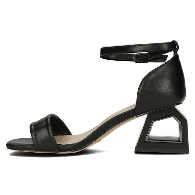 Leather sandals Filippo DS4440/23 BK black