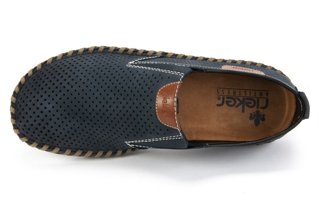 Shoes Rieker B2465-14 Blue Extra Width