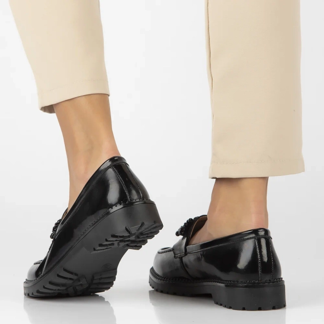 Leather lords Filippo DP6424/24 BK black