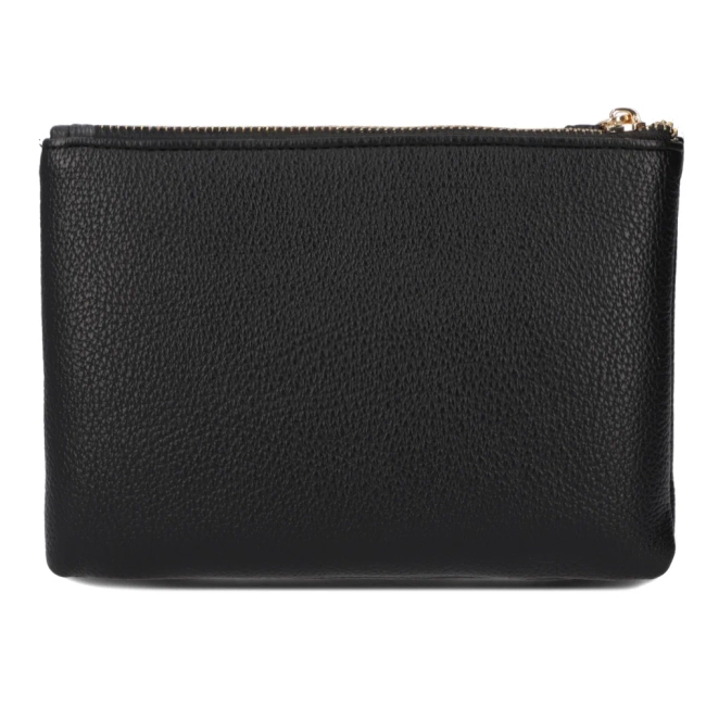 Black shoulder bag Gold Accent