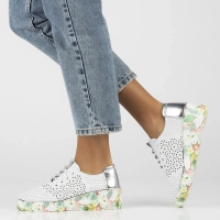 Leather shoes Artiker 56C1799 white