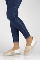 Leather shoes Filippo DP2147/22 WH GO white