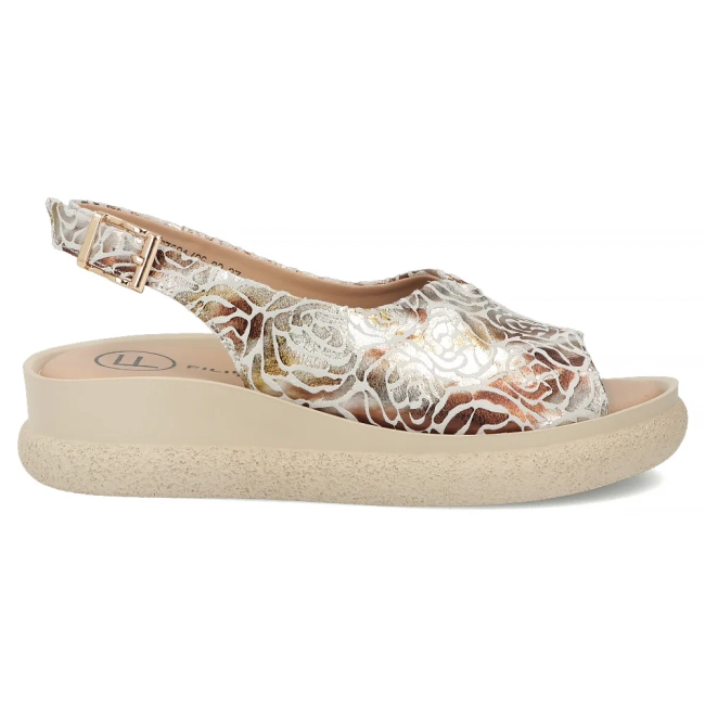 Leather sandals Filippo DS7581/26 GO gold