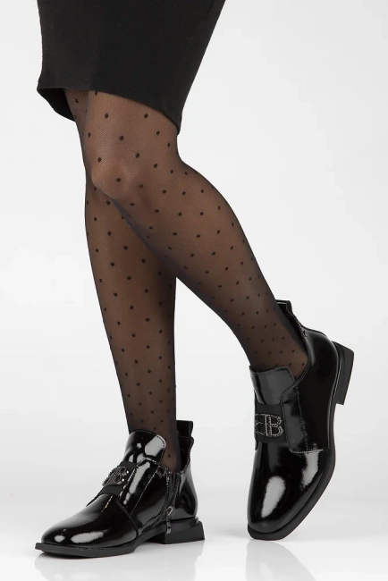 Leather ankle boots FilippoDBT4763/23 BK black