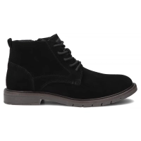 Skórzane botki Filippo MBT8318/26 BK czarne