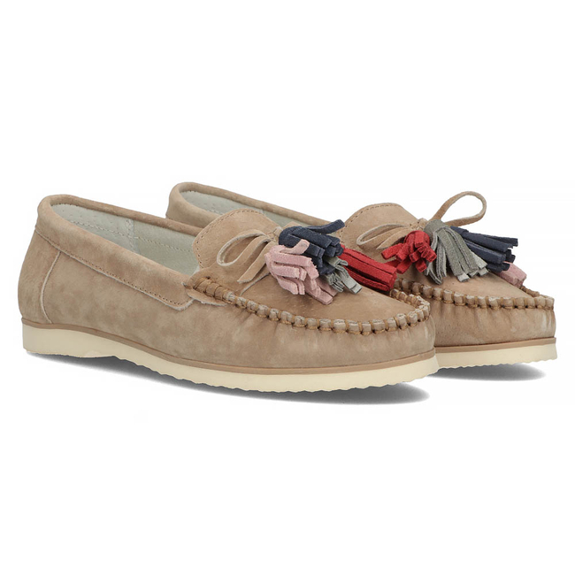 Leather loafers Filippo DP3512/22 BE beige