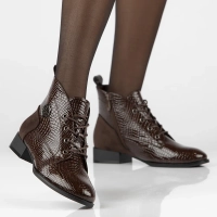 Botki Filippo DBT4824/25 BR brązowe