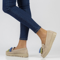 Leather shoes Filippo DP3535/22 BE beige