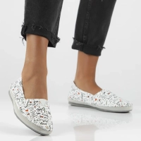 Leather shoes Filippo DP031/24 WH MLT white