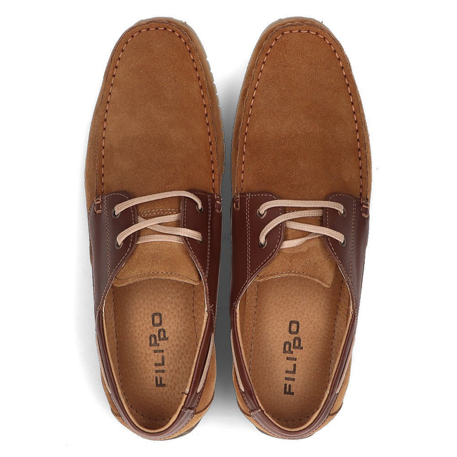 Leather shoes 5329-3 brown