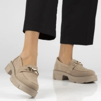 Leather shoes Filippo DP3221/23 BE beige