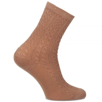 Women's Socks LM18-386 brown