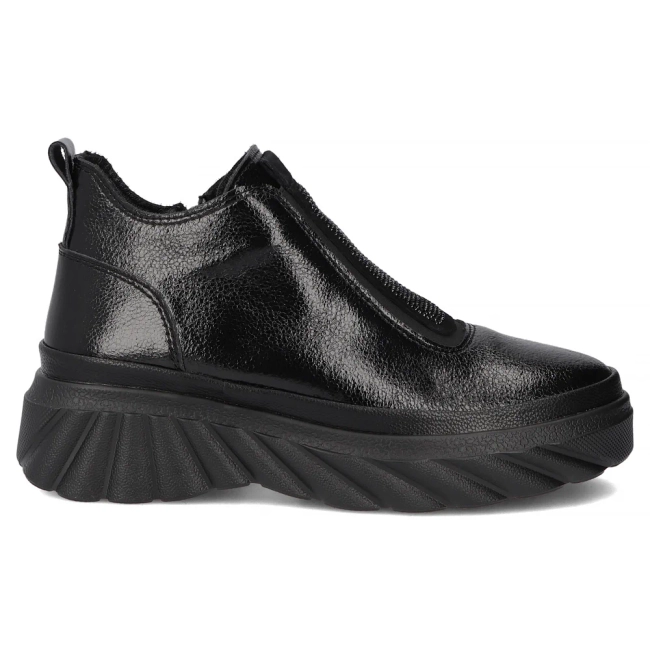 Leather ankle boots Filippo DBT7426/25 BK black