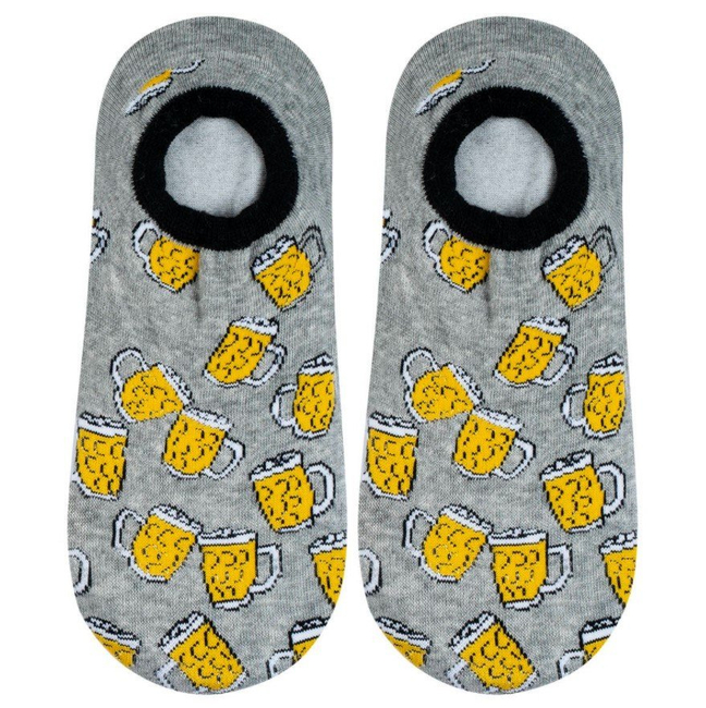 Soxo men's feet - Beer in a mug