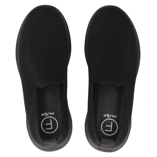 Tenisówki Filippo DTN7082/25 BK czarne