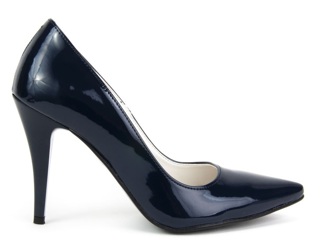 Czółenka Filippo 2160 Granatowy Lakier