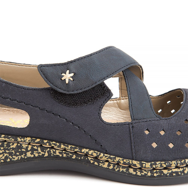 Shoes Rieker 46345-14 blue