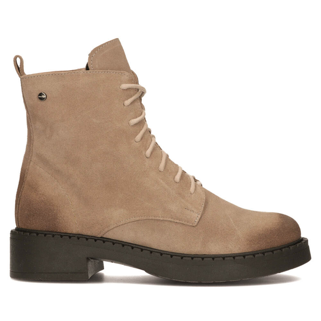 Leather ankle boots Filippo 60364 taupe