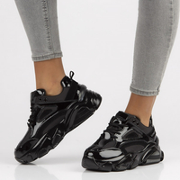 Leather Sneakers Filippo BJ1848-SP black