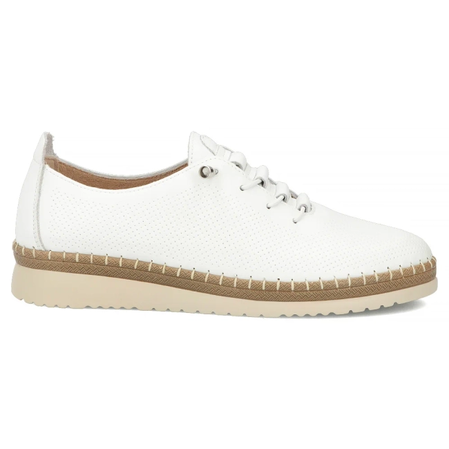 Leather shoes Filippo DP7542/26 WH white