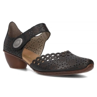 Leather shoes Filippo 43753-00 black