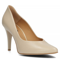Leather pumps Filippo 2058 beige