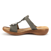 Klapki Rieker 608A2-40 Grey