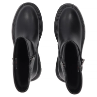 Skórzane botki Filippo DBT8139/26 BK czarne