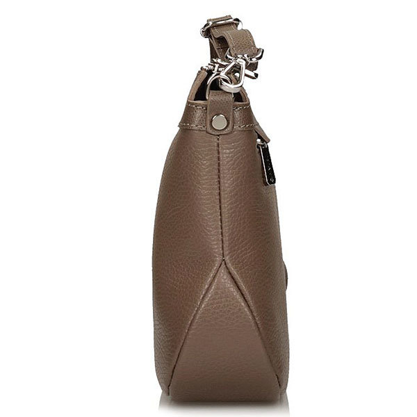 Torebka Toscanio Listonoszka Skórzana C238 beżowa