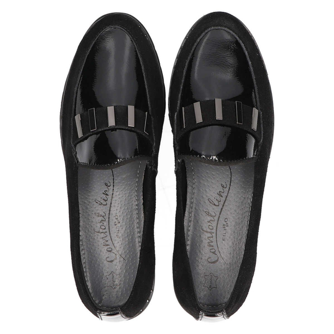 Filippo Moccasins DP1515/20 BK black