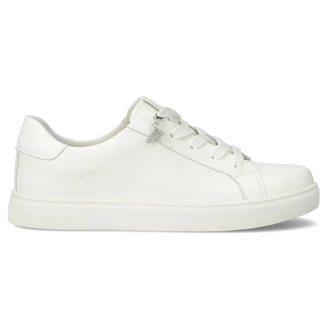 Leather shoes Filippo DP6808/25 WH white