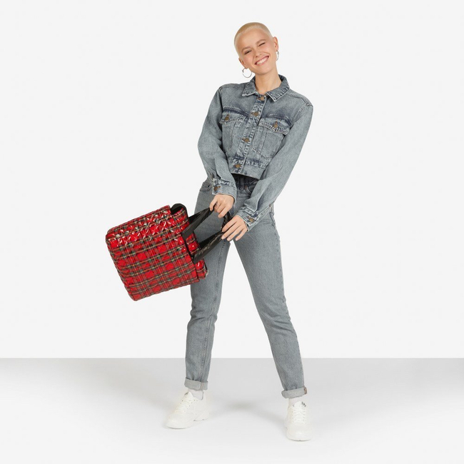 Handbag Keddo 398107/47-01 Red Black